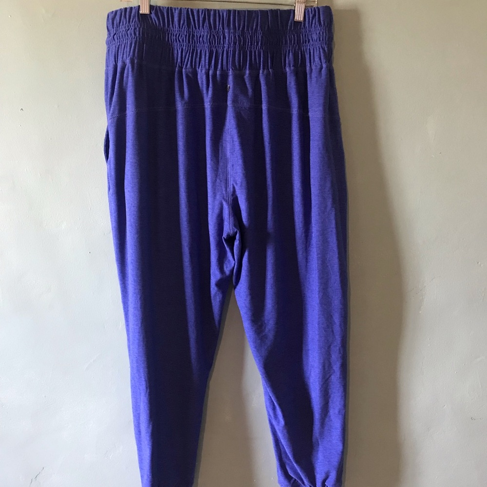 Women's Elastic Waist Joggers in Blue - Picture 2 of 6